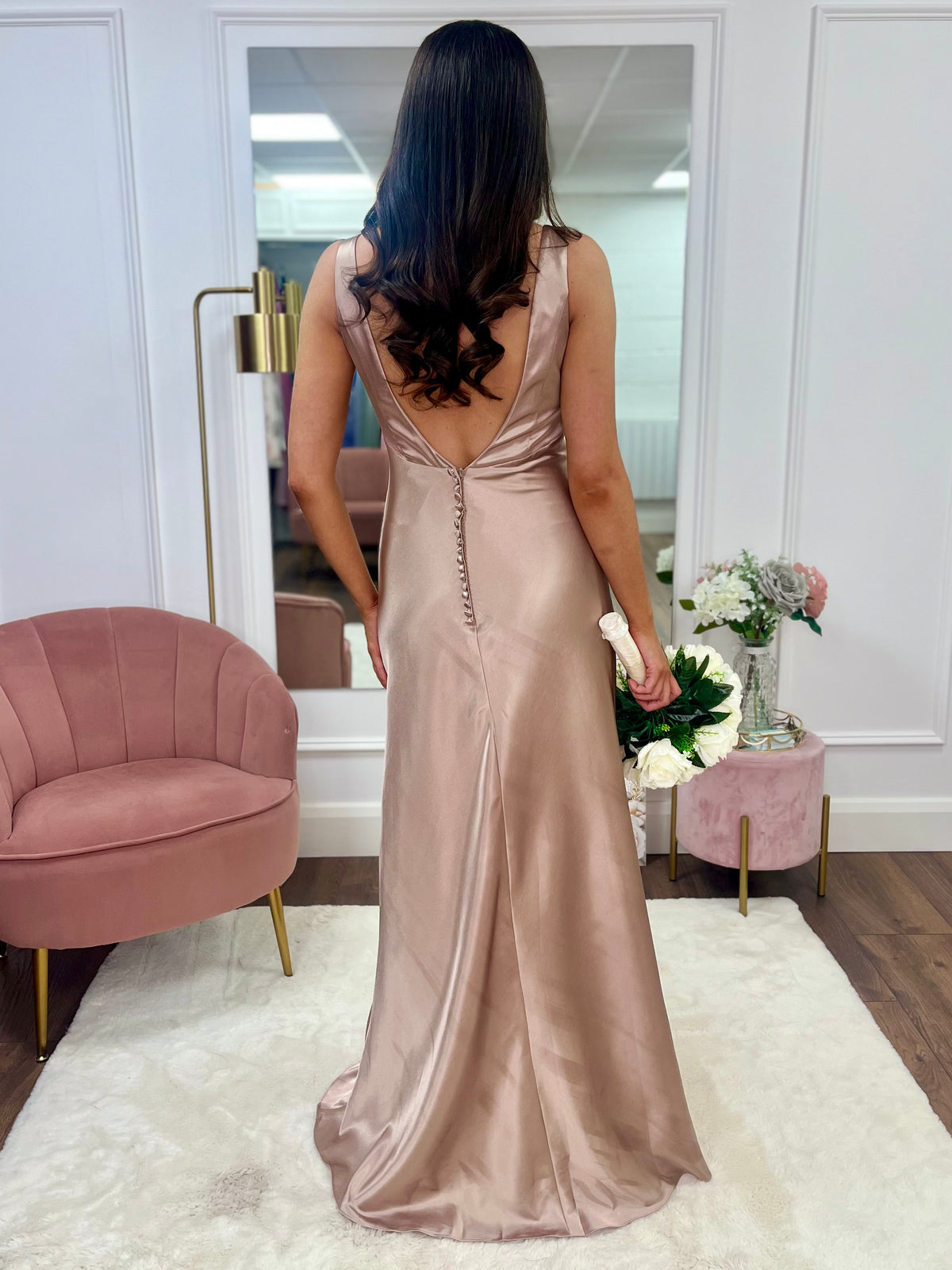harper bridesmaid dress Harper Classic V-Neck Short Sleeves Pleats Bridesmaid Dresses