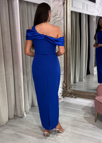 “Mica” Dress In Blue