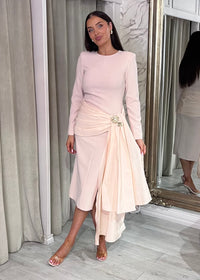 “Camilla” Dress in Blush