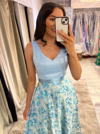 “Emerson” Dress In Baby Blue