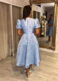 "Priya" Dress In Powder blue