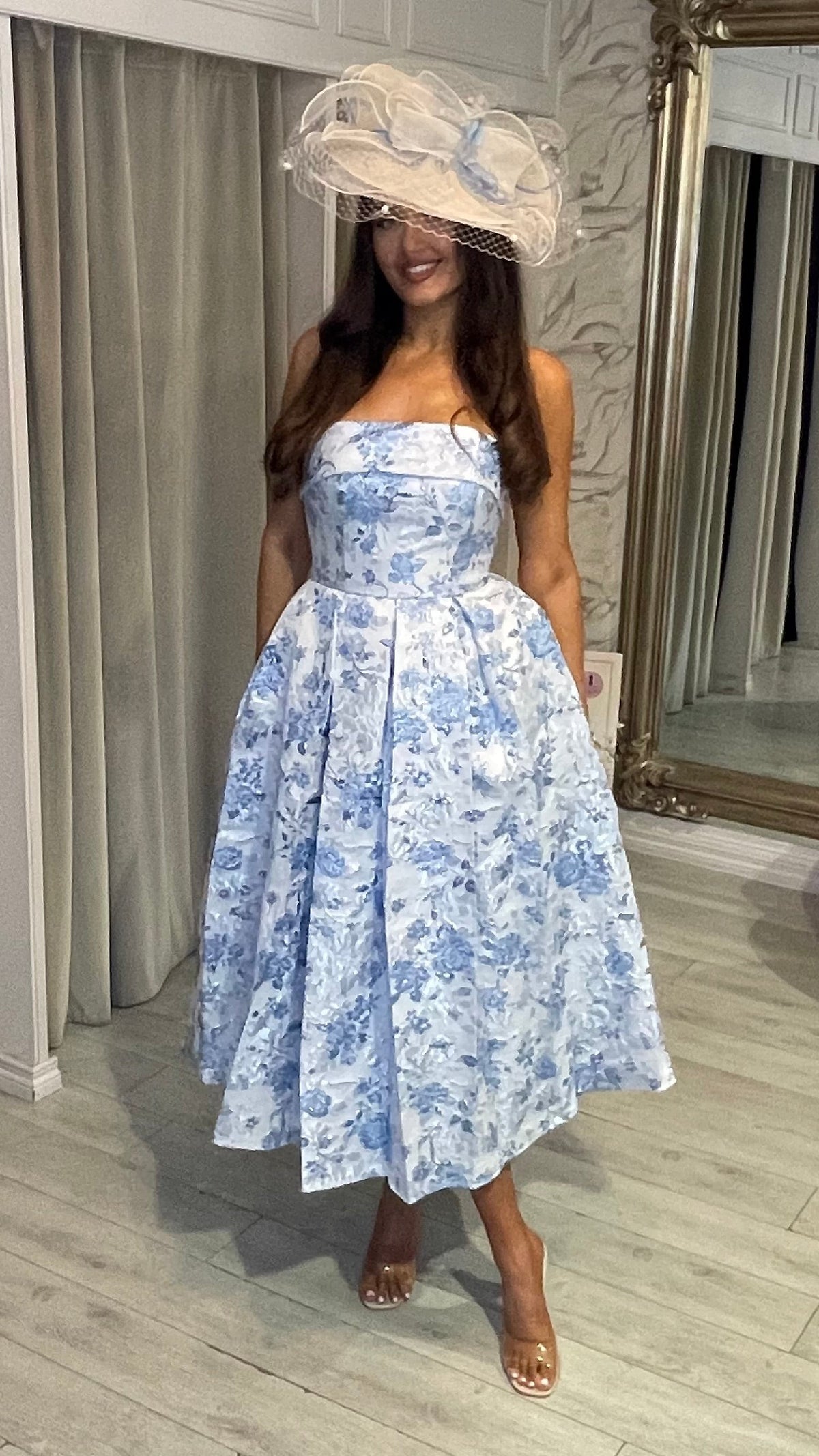 Ellie Dress in Blue