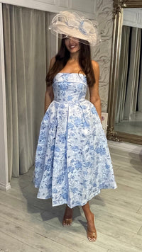 Ellie Dress in Blue