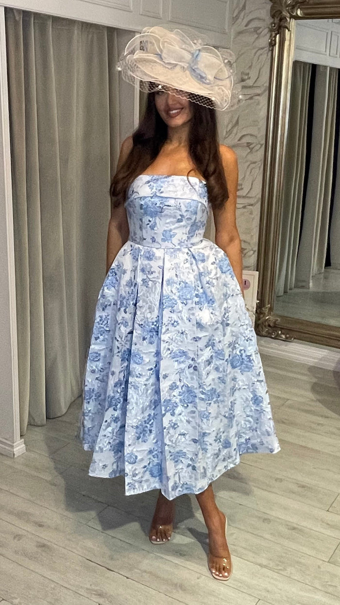 Ellie Dress in Blue