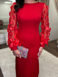 ”Tanya” Dress In Red