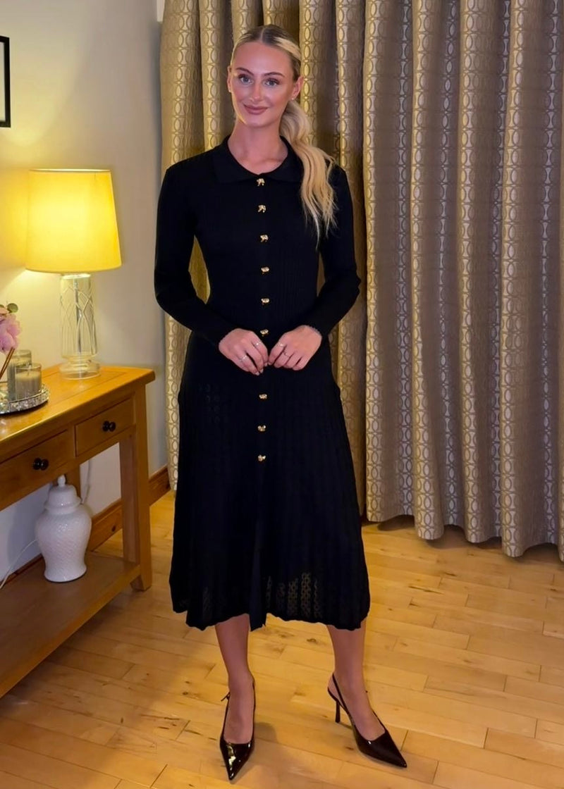 “Rita” Dress In Black