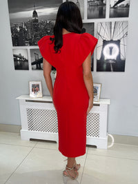 “Katniss” Dress In Red
