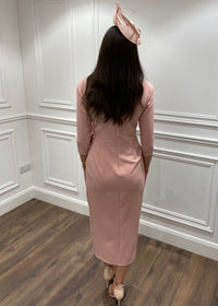 “Imogen” Dress In Blush