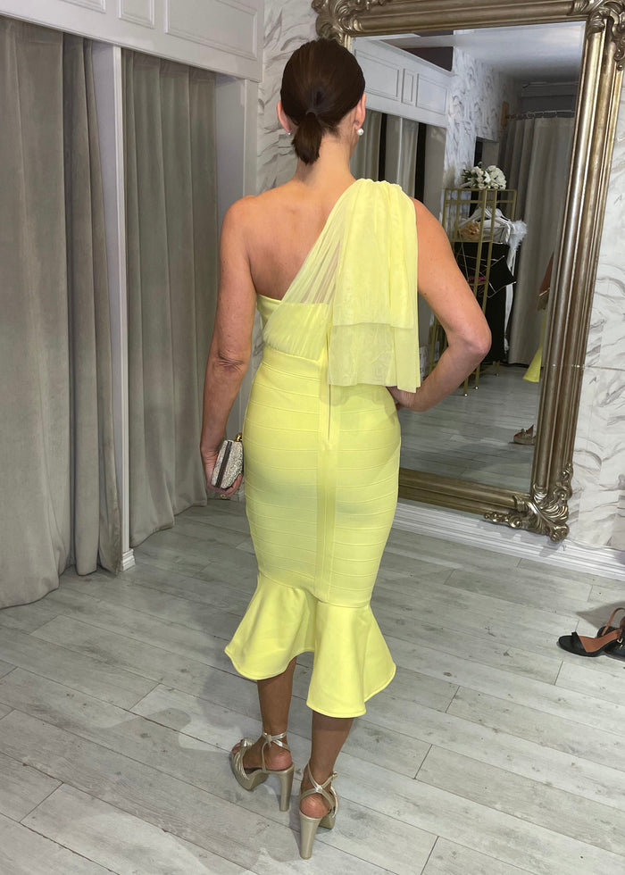 “Kennedy” Dress In Yellow