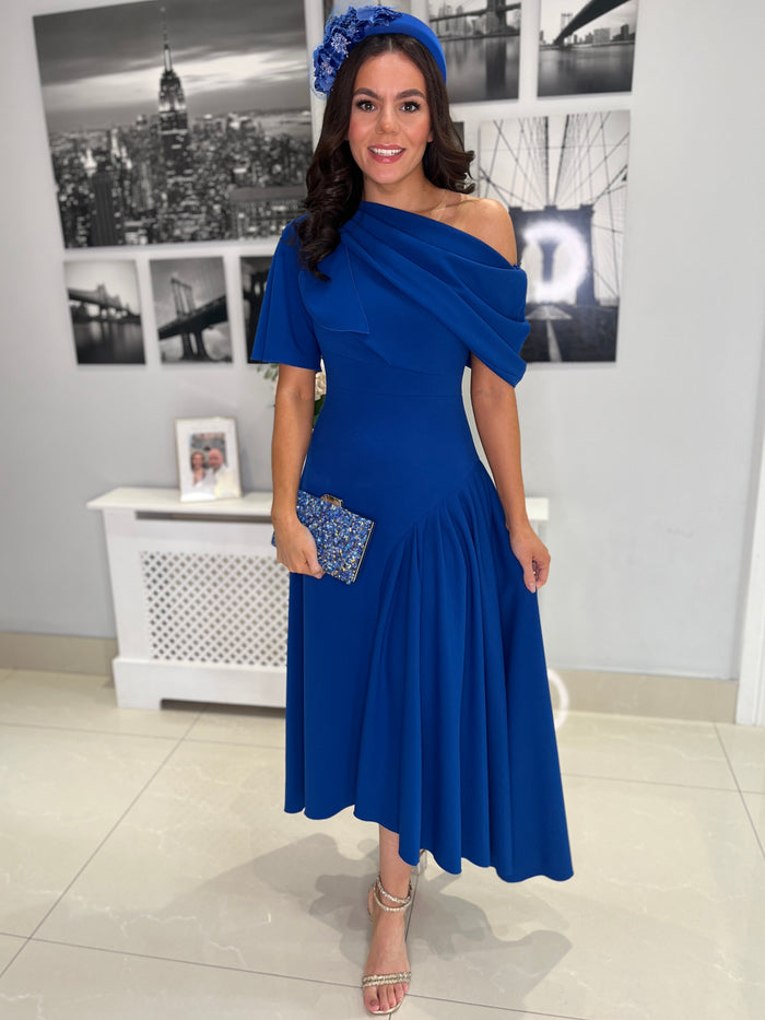 “Francesca” Dress In Royal