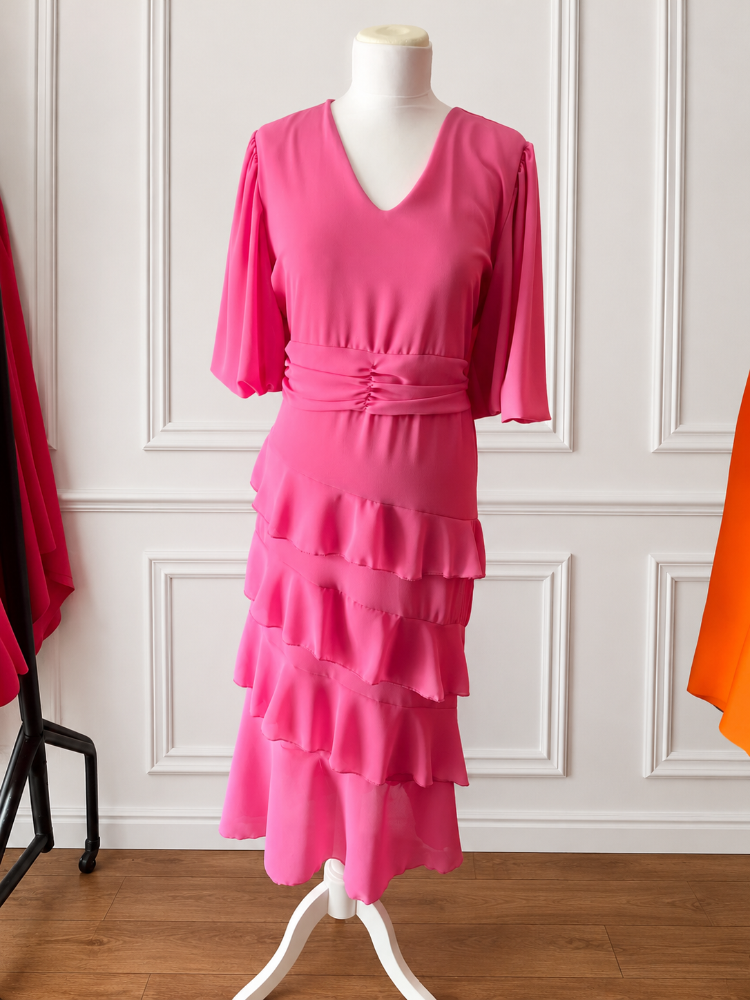 “Polly” Dress In Pink