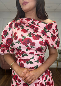 “Francesca” Dress In Floral Print