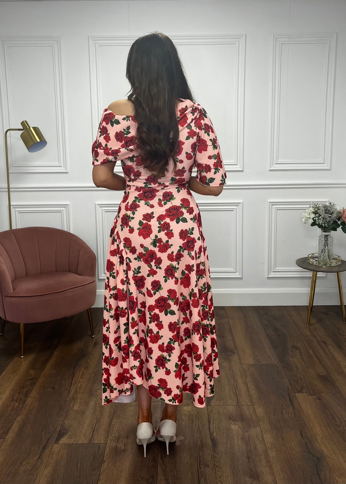 “Francesca” Dress In Floral Print