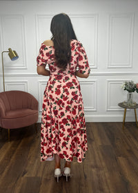“Francesca” Dress In Floral Print