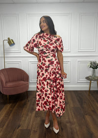 “Francesca” Dress In Floral Print