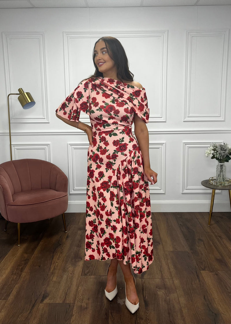 “Francesca” Dress In Floral Print