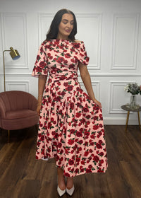 “Francesca” Dress In Floral Print