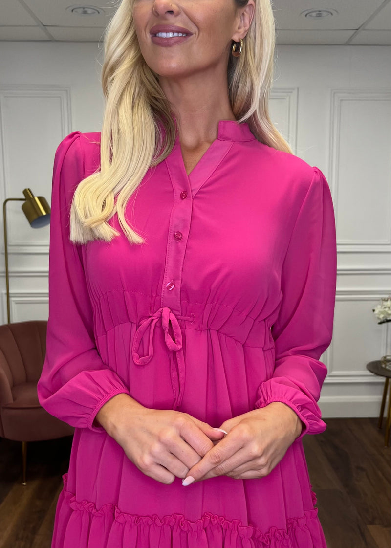 “Evelyn” Dress In Pink