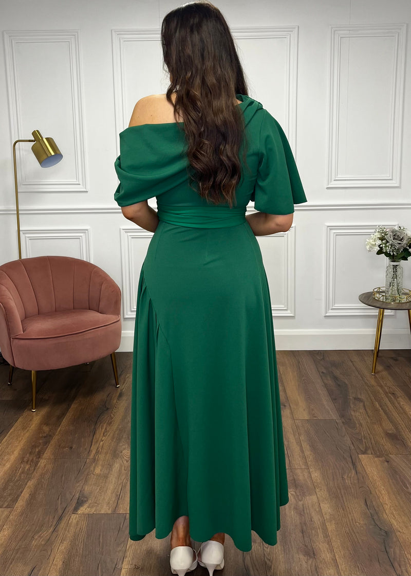 “Francesca” Dress In Green