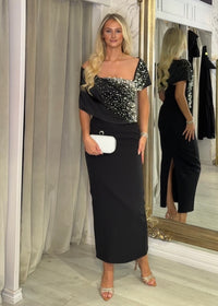“Rue” Dress In Black