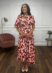 “Francesca” Dress In Floral Print
