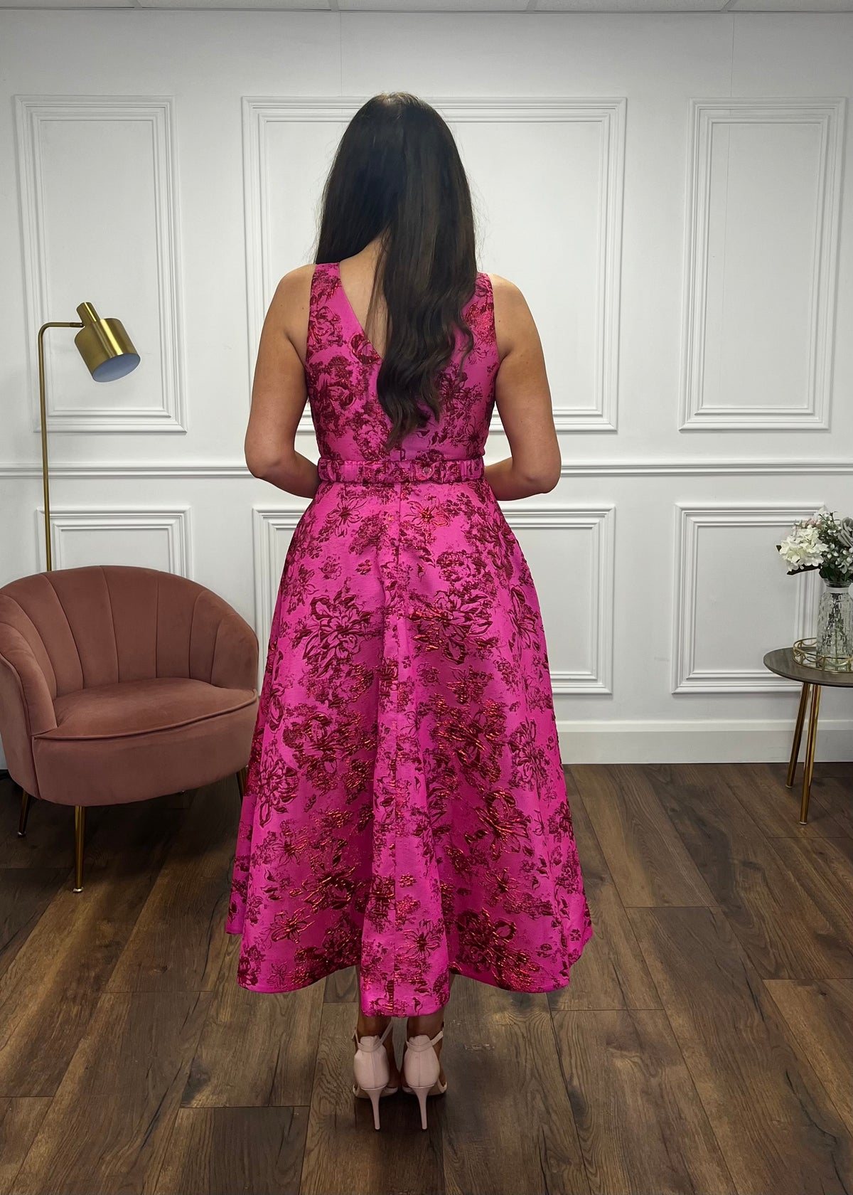 “Skye” Dress In Pink