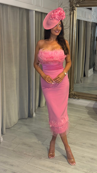 “Aimee” Dress in dusky Pink