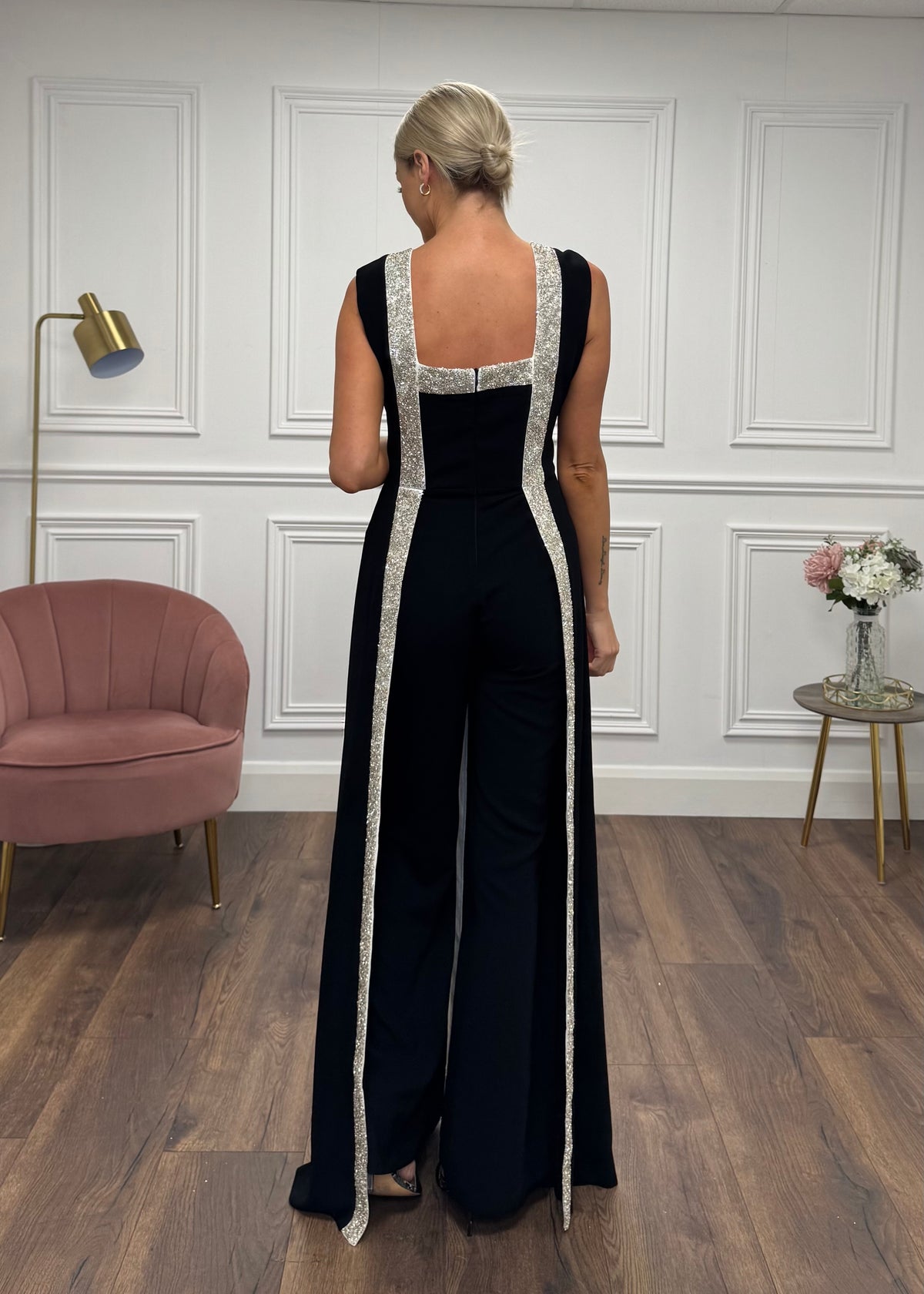 “Esme” Jumpsuit In Black