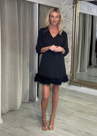 “Elliana" Dress In Black