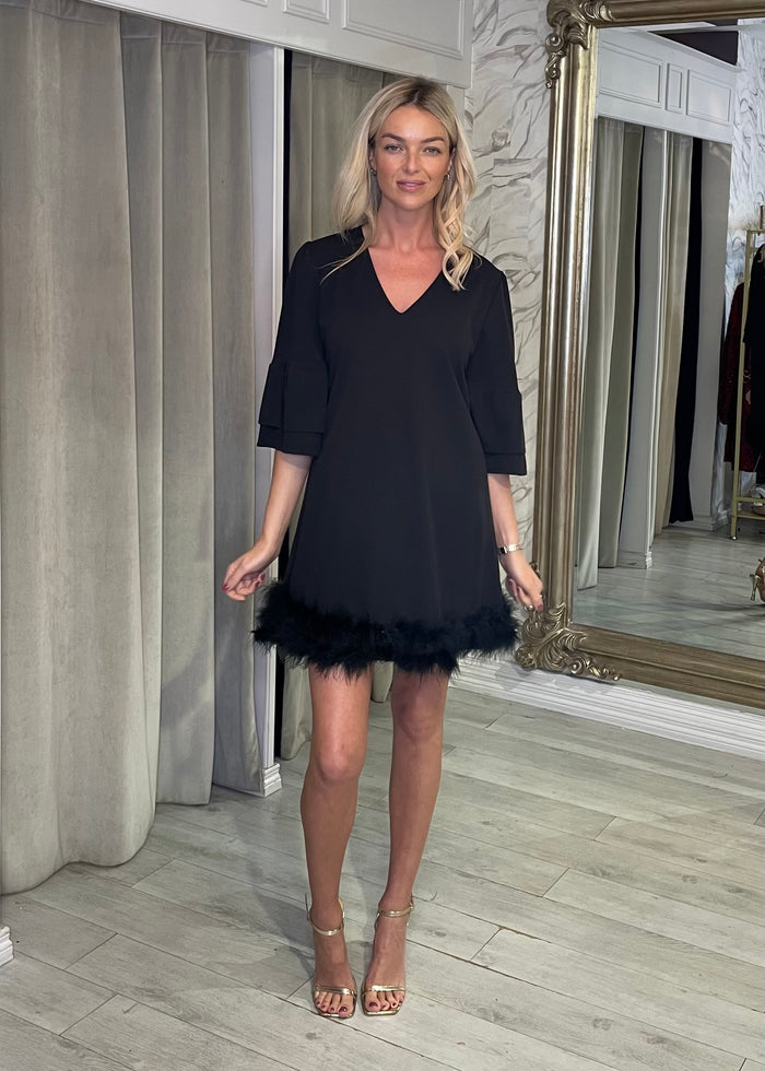 “Elliana" Dress In Black