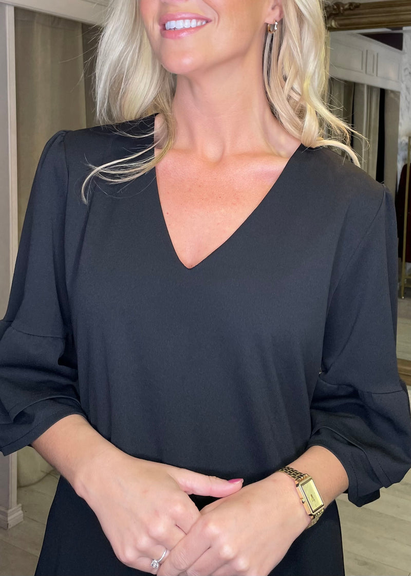 “Elliana" Dress In Black