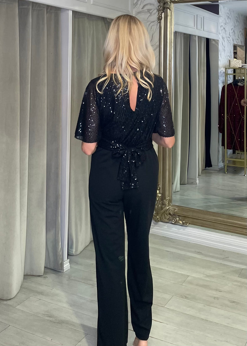 “Críoa" Jumpsuit In Black