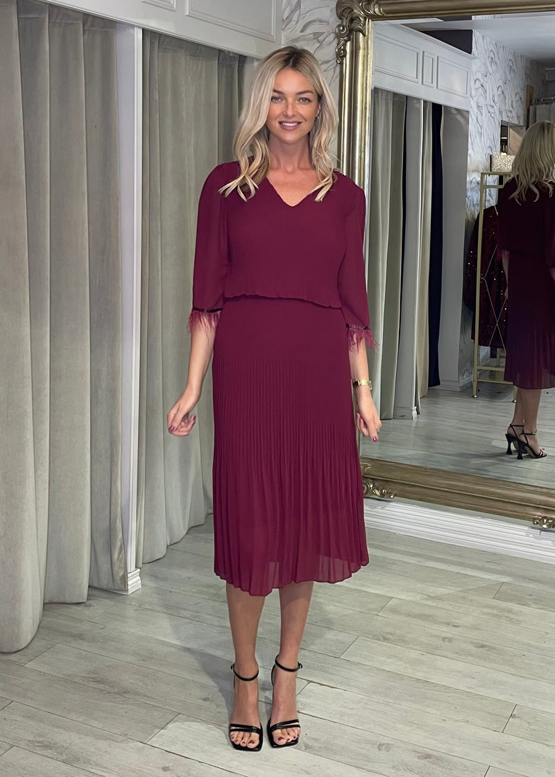 “Emerson” Dress In Mulberry