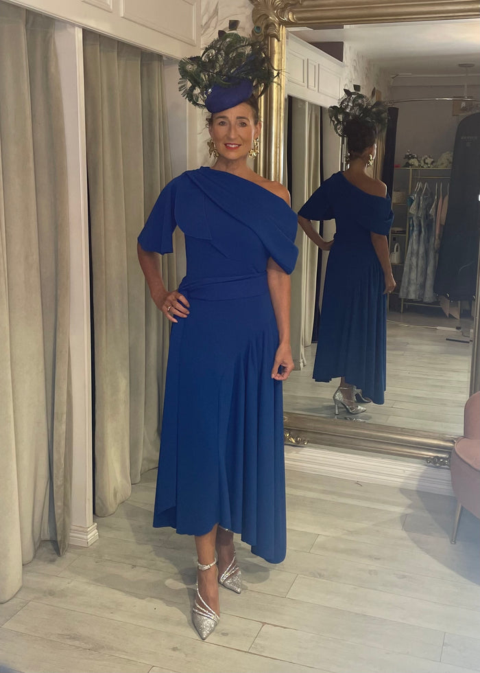 “Francesca” Dress In Royal