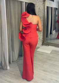 “Ashley” Two Piece in Coral