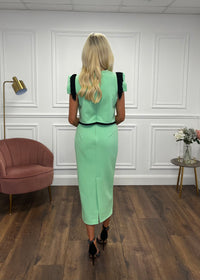 “Isla” Dress In Mint Green