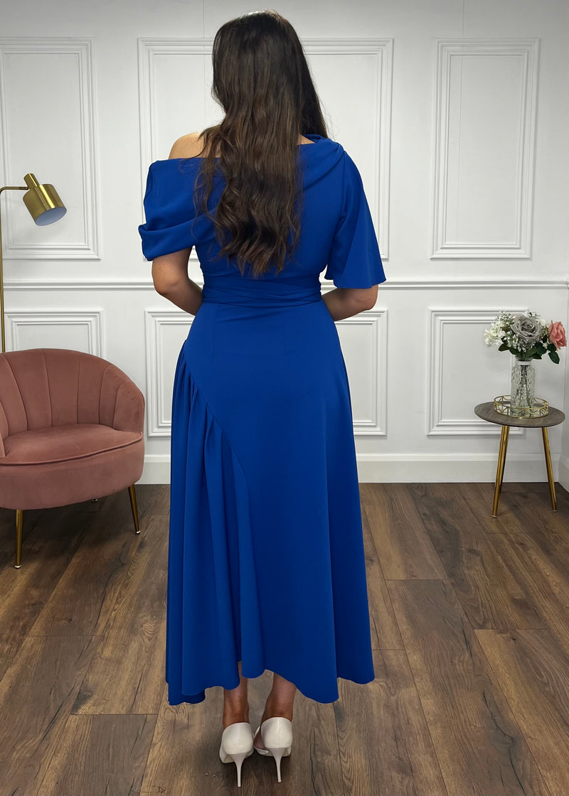 “Francesca” Dress In Royal