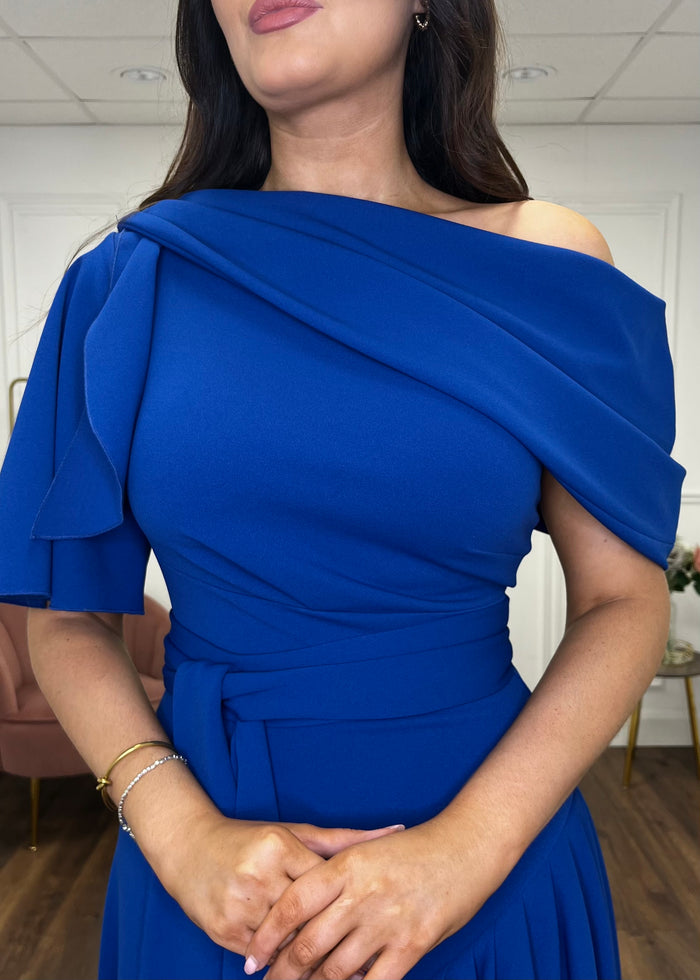 “Francesca” Dress In Royal