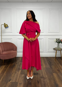 “Francesca” Dress In Pink