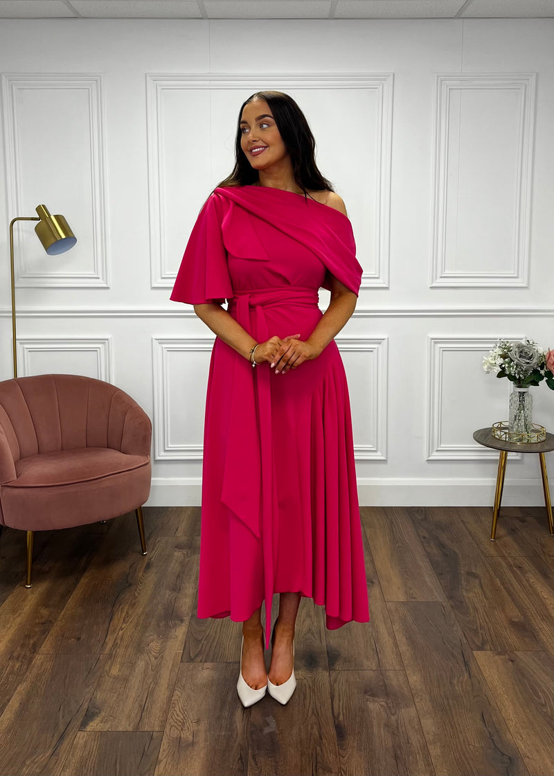 “Francesca” Dress In Pink