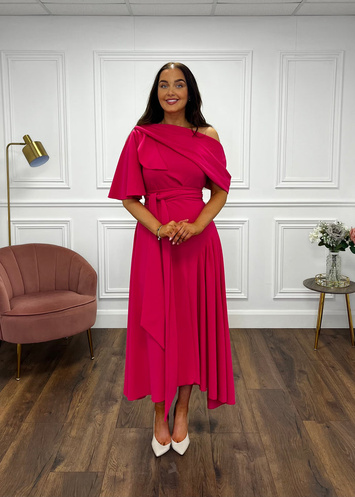 “Francesca” Dress In Pink