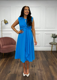 “Courtney” Dress In Turquoise