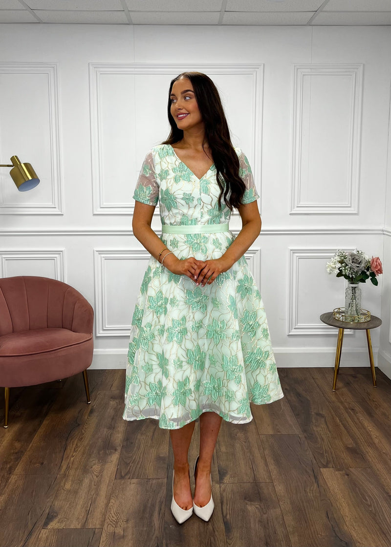 “Hollie” Dress In Green