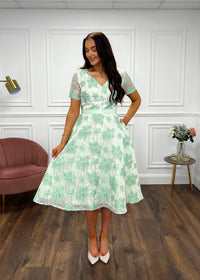 “Hollie” Dress In Green