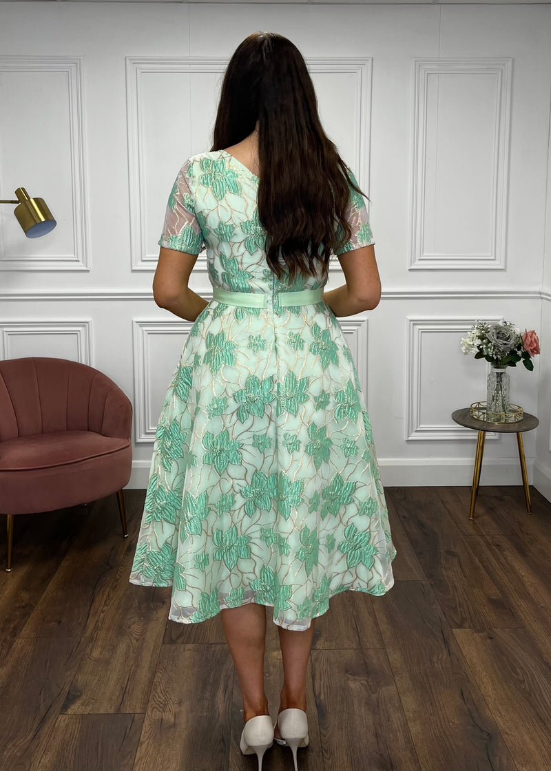 “Hollie” Dress In Green