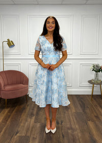 “Hollie” Dress In Blue