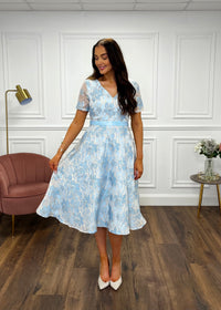 “Hollie” Dress In Blue