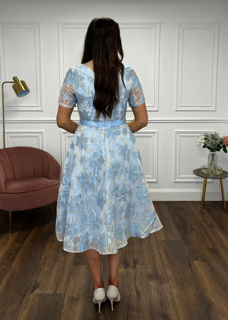 “Hollie” Dress In Blue