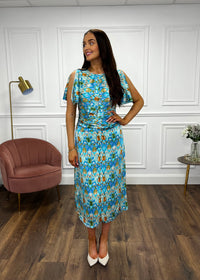 “Codi” Dress In Multi Print