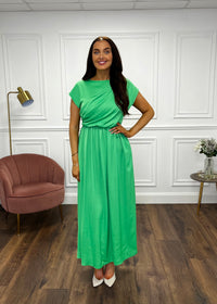 "Olivia" Dress In Green